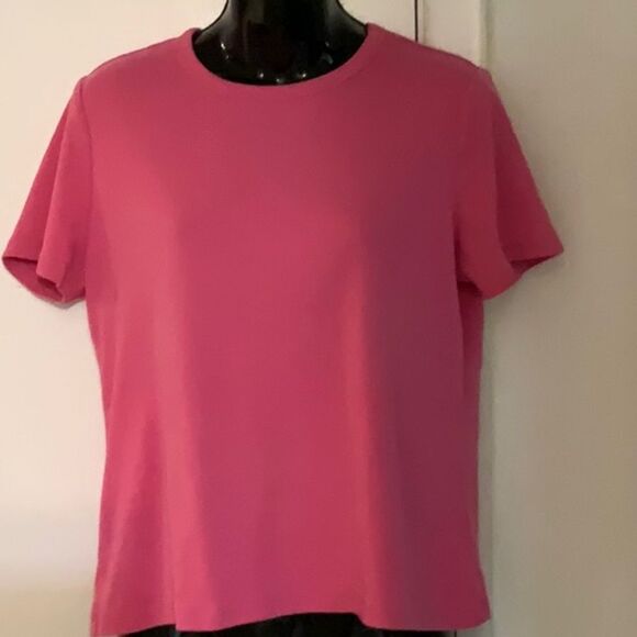 Pendleton Pink Woman’s Size Large Blouse Petite - Picture 1 of 4